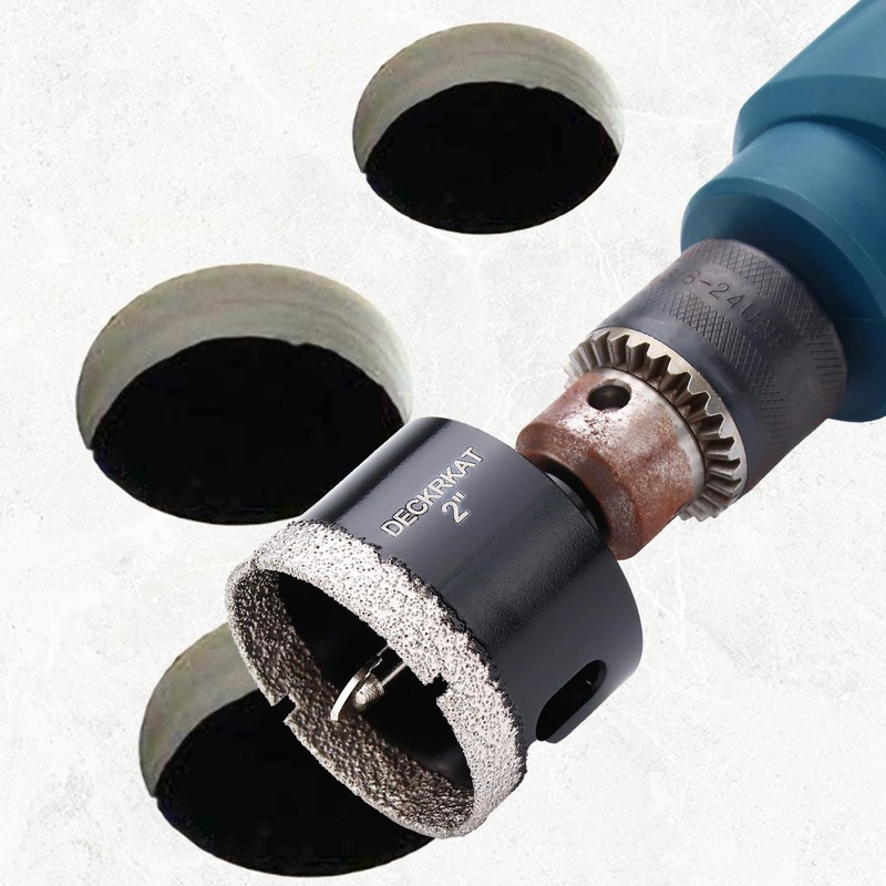 2 Inch Diamond Hole-Saw Bits with Pilot Drill Bit -