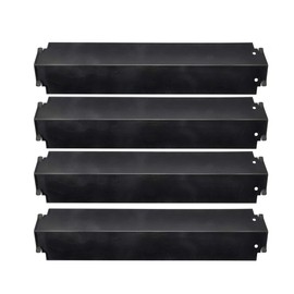 SafBbcue 16 X 3 13/16 In Porcelain Steel Heat Plate, Heat Shield, Heat Tent, Grill Burners Cover Replacement for Charbroil, Kenmore and other Gas Grills Parts, 4-Pack