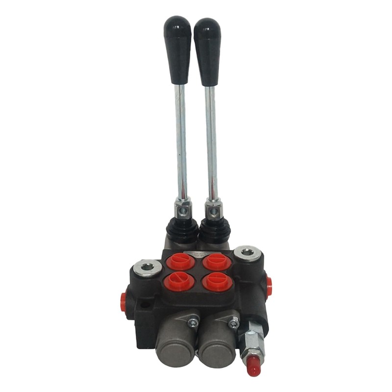 WYDDDARY Hydraulic Control Valve 13GPM 2 Spool 4500PSI Hydraulic Distributor