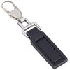 Misasa Zipper Charm Synthetic Leather Black No.1234