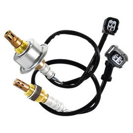 USUCRRE 2Pcs 234-9124 234-4350 O2 Oxygen Sensor, Automotive Replacement 02 Sensors Upstream Downstream Compatible with Honda for Civic L4 1.8L 2007 2008 2009 2010 2011 36531-RNA-J01 36532-RNA-A01