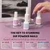 Aokitec 14PCS Dip Powder Nail Kit Starter Set, 8 Colours