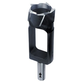 Fisch Tenon Plug Cutter (3/4") - Tenon Cutter Drill Bit Makes Dowels and Plugs Up to 3" Long - Multiple Cutting Edges with Cylindrical Shank - Crafted from Tool Steel - FSE-011026 - Made in Austria