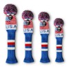 Scott Edward USA Flag Patriotic Golf Club Covers Set of