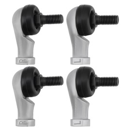 VGOL 4 Pcs Ball Joint Angle Ball Joint Ball Joint Steel Zinc Plated Male Thread Ball Bearing Ball Joint M8x1.25