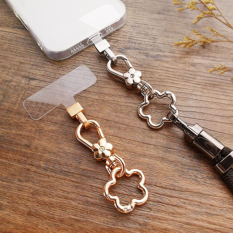 Tinsparkwin 10 Packs Flower Shape Swivel Buckles Lobster Clasps Quick