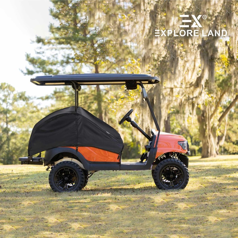 Explore Land Waterproof Golf Cart Seat Cover for 2+2 Passenger