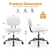 FCJ Modern Lift Chair 360degrees Rolling Swivel PU Leather PVC