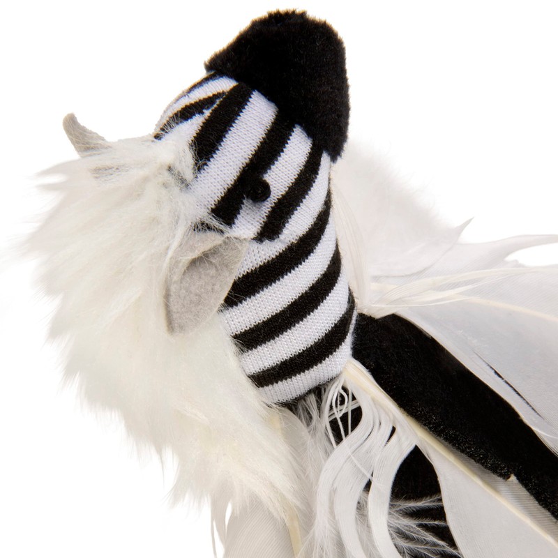 SmartyKat Instincts HappyNip Zingy Zebra Feathered Toss & Chase Interactive