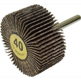 Yanase Flap Wheel with Shaft 40# YUF5025 (Pack of 10)