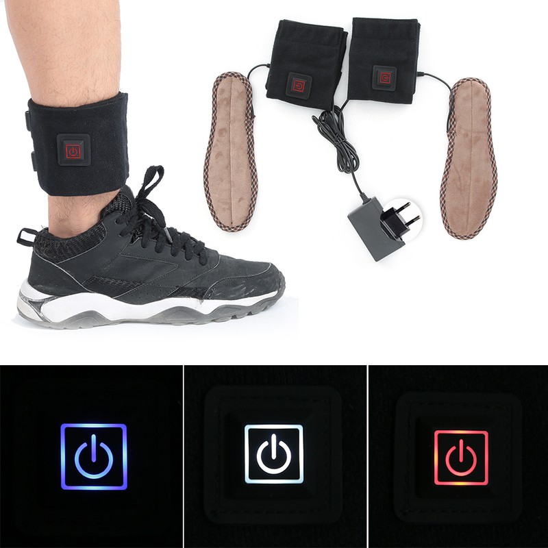 Winter Electric Heating Insoles Foot Warming Pad Mat Heating Insoles