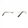 Splendor SP 7003 GM Eyeglasses Frames Grey Blue metal half