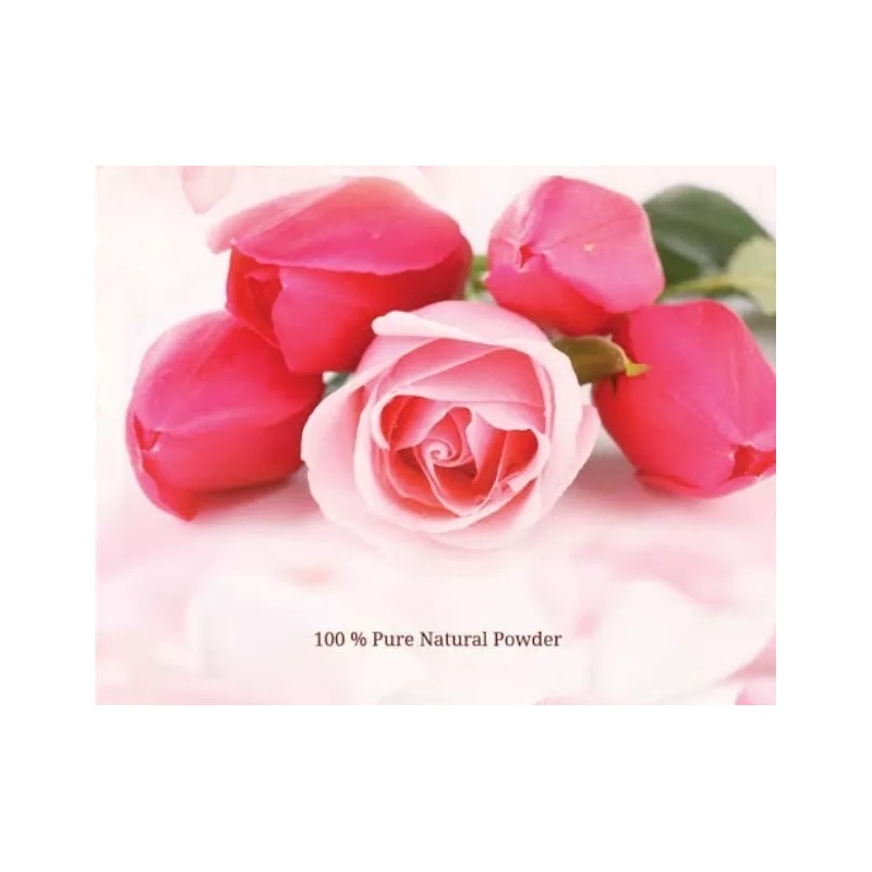 CAHNSAI Petalos De Rosa Mascarilla Humectante Aclarante Hidratacion