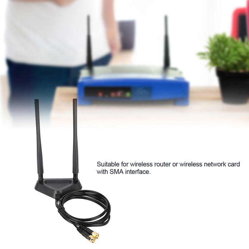 Dual‑Band Antenna 2.4G / 5G SMA 6DB Omnidirectional High Gain