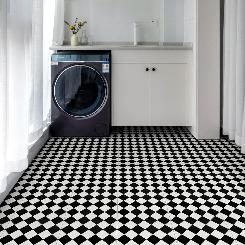 Elffloor Peel and Stick Floor Tile: 10pc 11.8 * 11.8in