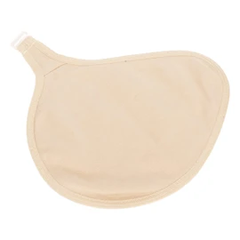 Bolsa de Cubierta de Prótesis de Mastectomía, Excelente Disipación de Calor para Mujeres, Formas de Mama de Silicona, Cubierta Protectora de Algodón para Senos Falsos (Izquierda: 81150-02E60)