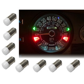 Aero-Lites Speedometer Cluster LED Light Bulb Retrofit Kit, fits Jeep CJ5 CJ7 CJ8 Scrambler