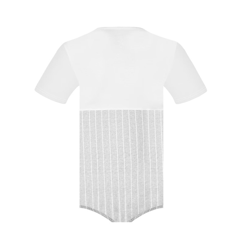 Landofgenie - Body de algodón para hombre, con leotardo, entrepierna