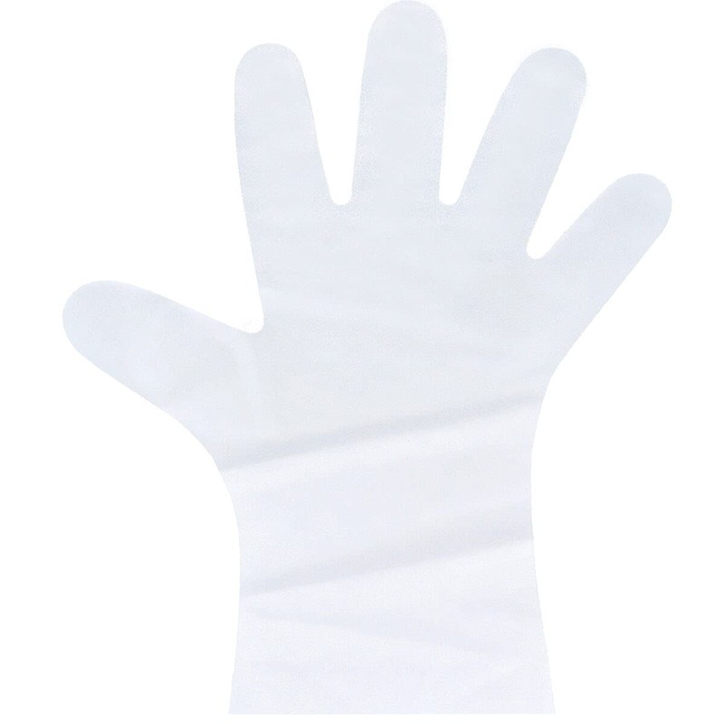 No.3061 Ev Care Silky Gloves, Disposable Gloves, Translucent, Boxed, LL
