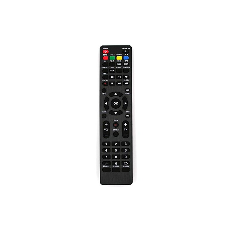 Replacement Remote Control for JTC LED TV 2032C (DVB-73203)