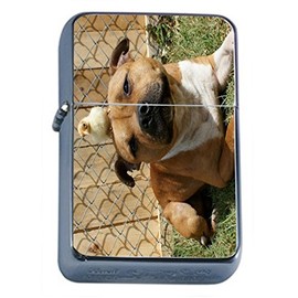 Dog Pit Bull 01 Oil Lighter