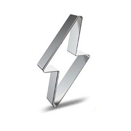ZDYWYZJ Cartoon Series Two Lightning Shaped Cookie Cutter
