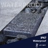 SHONELIGHTING Paver Lights, Solar 12-Color Outdoor Waterproof, In-Ground Brick LED