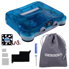 RetroFlag 64Pi Gehäuse für Raspberry Pi 5, SD Card Storage, Safe Shutdown und Safe Reset, MetaData in Emulation Station Auto Saved