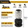 Impact Driver Socket Adapter Hakkin 1/2 Square Drive to 1/4
