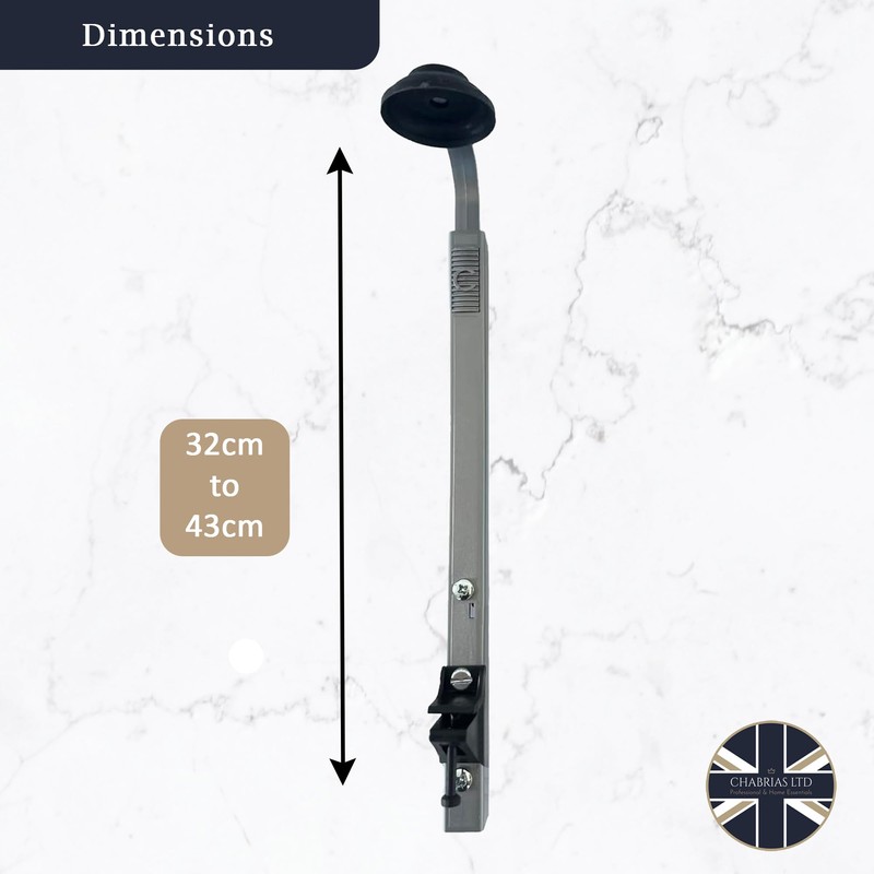 Chabrias Ltd Optics Bracket Wall Mount UK Made - Black