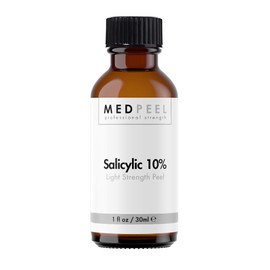 Salicylic Acid 10% Peel - Perfect for beginners - Light Strength, Professional Grade Chemical Face Peel for all Skin Tones 1oz / 30ml