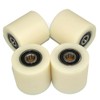 (50-50-10) 4 x 50mm Diameter Milled Nylon Rollers Made in