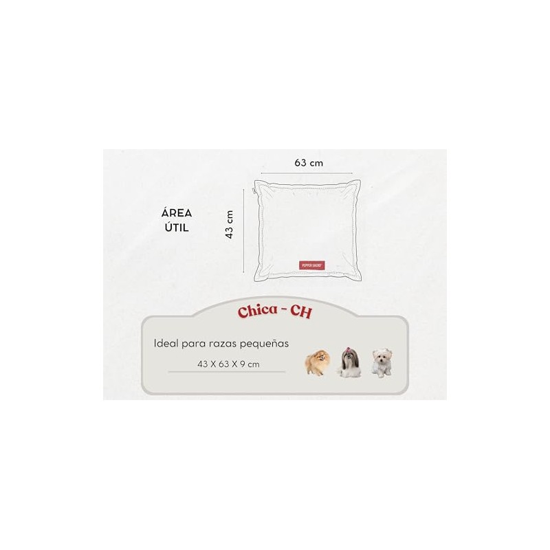 Cama de Mascota Ch Café