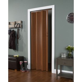 LTL Home Products EN3280FL Encore Interior Accordion Folding Door, 24-36 x 80 Inches, Fruitwood