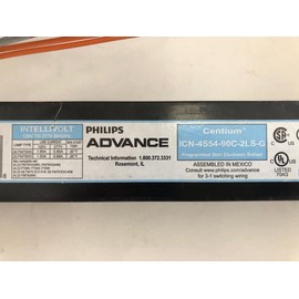 Advance ICN-4S54-90C-2LS-G-35M Electronic Ballast 4-Lamp 120-277V HO