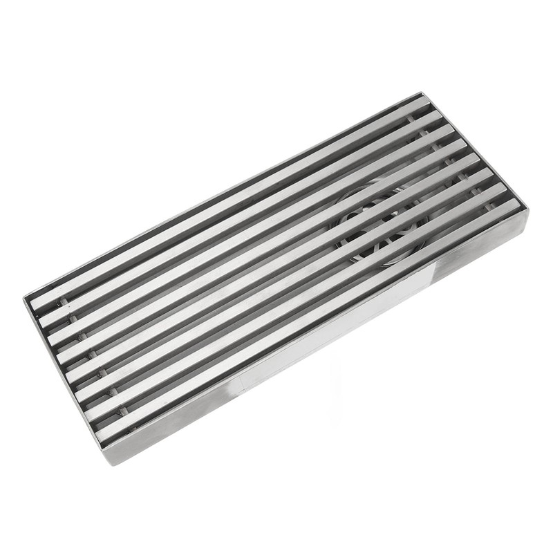 Linear Shower Drain Stainless Steel Odor Resistant Rectangular Floor Drain