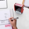 Trodat Printy 4912"RAPPEL" Stamp Self-Inking Rubber Red