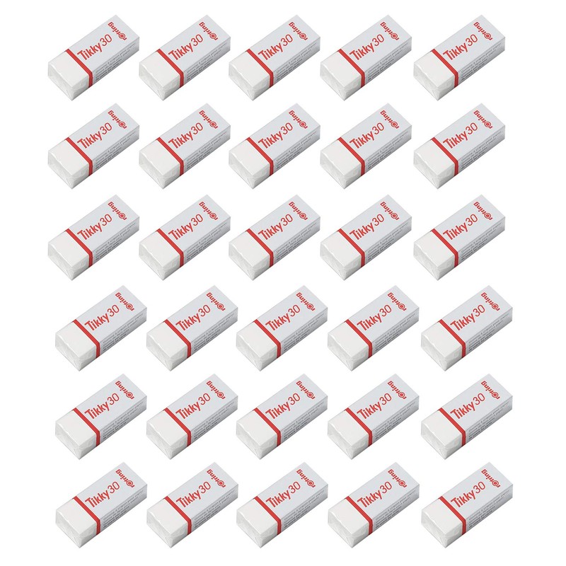 rOtring Tikky 30 Eraser, Box of 30