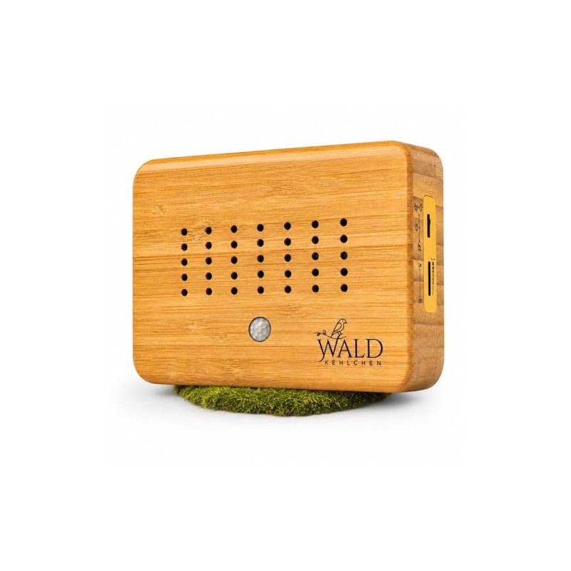 Premium Birdsong Box Made of Real Solid Bamboo Wood -