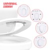 4 Sets Pee Guard for Toilet Seat Potty Training Pee