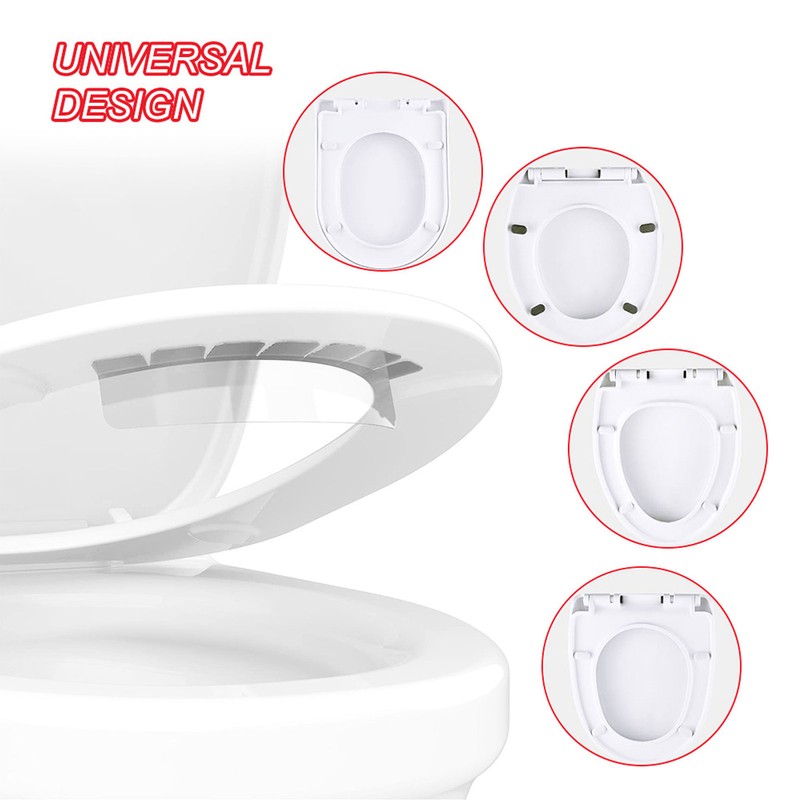4 Sets Pee Guard for Toilet Seat Potty Training Pee