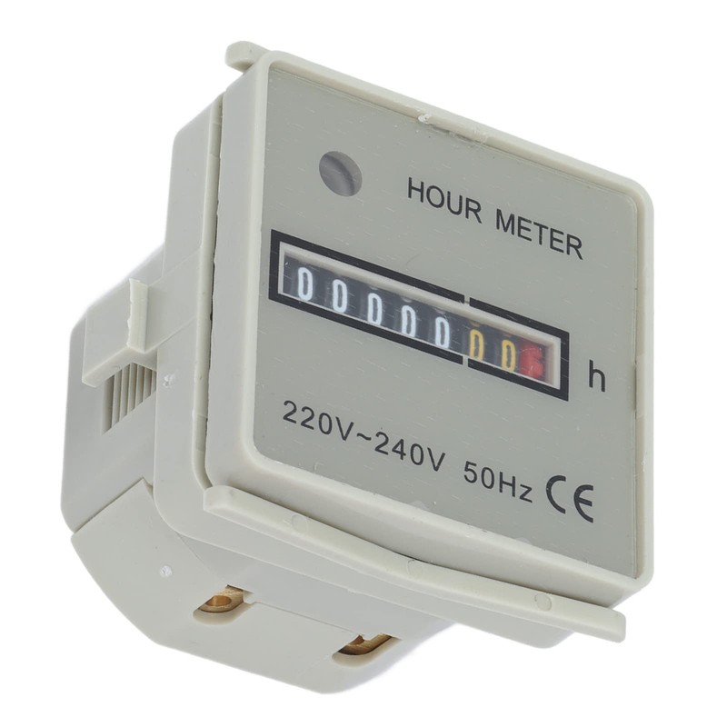 Operating Hour Counter, Mechanical Hour Counter, Integrated Installation, Industrial Timer