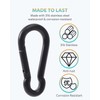 SEPWIK Carabiner Clips, 316 Stainless Steel Carabiner Clip, Heavy Duty