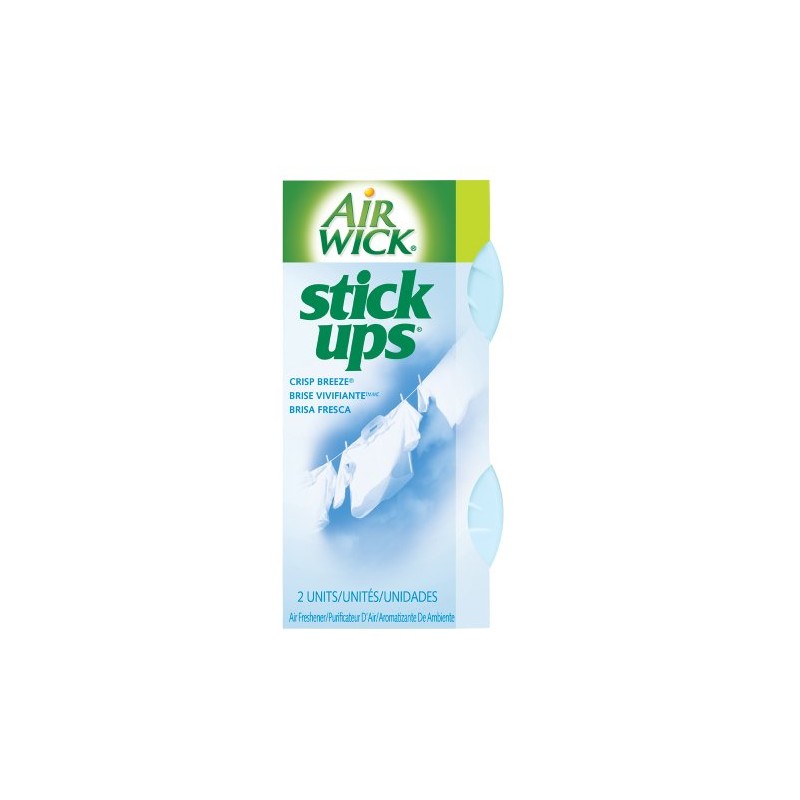 Air Wick Stick Ups, Crisp Breeze, 2-Count (Pack of 12)