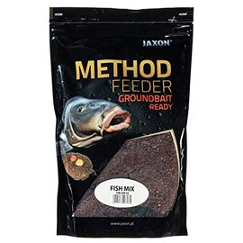 Jaxon Groundbait Fishing Feed Bait Method Feeder Ready Groundbait 750 g (Fish Mix/FM-ZR10)