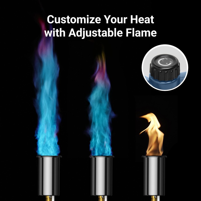 ThermoMaven Powerful Propane Torch, Kitchen Cooking Torch, Culinary Torch Lighter,