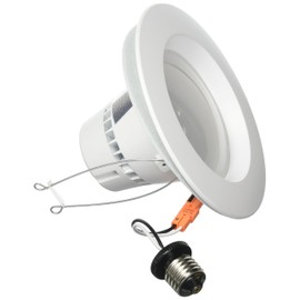 Feit LEDR56/827 1250 Lumen 2700K 5 & 6 Inch Dimmable Retrofit Kit - 120W Equivalent, 20.5w