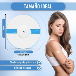 Freestyle Sensorpflaster, atmungsaktiv, hypoallergen und wasserdicht, 25 Desinfektionstücher