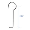 Bernkot Drain Key Stainless Steel Lifting Hook for Drain Grate