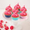 Caperci Aqua Sky Foil Cupcake Liners Standard Size Baking Cups